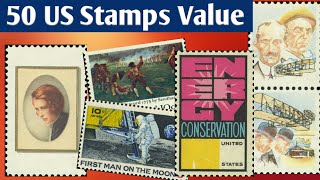 USA Rare Valuable Stamps  Part 9  Rare American Philatelic Items Catalogue  Values [upl. by Eecak]