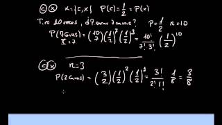 PROBABILIDAD DISTRIBUCIÓN BINOMIAL 99 [upl. by Bonne]