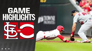 Cardinals vs Reds Game Highlights 81324  MLB Highlights [upl. by Lleval130]