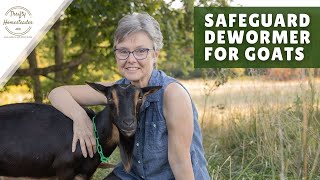 Safeguard dewormer for goats [upl. by Klaus]