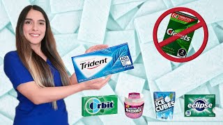 ¡LOS CHICLES QUE RECOMENDAMOS LOS DENTISTAS ✅ BENEFICIOS Y CUÁLES NO DEBES CONSUMIR❌ [upl. by Seagraves]