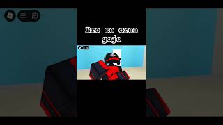 Bro se cree gojo roblox memes [upl. by Gusta]