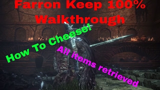 Dark Souls 3 Farron Keep walkthrough How to beat abyss watchers [upl. by Leivad]