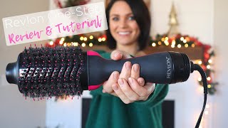 Easiest Way To Use Revlon OneStep Volumizer Hair Dryer amp Review [upl. by Kcired173]