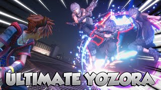 Kingdom Hearts 3 Mods Ultimate Yozora Boss Battle Critical Mode [upl. by Akimehs]