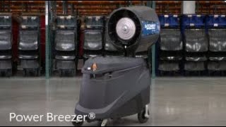 Power Breezer® Misting Fan [upl. by Nadabus787]