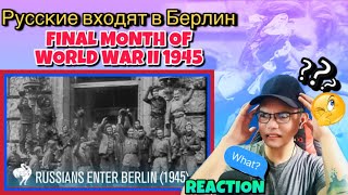 Russians Enter Berlin Final Months of World War II 1945  British Pathé 🇷🇺 REACTION [upl. by Nwahsit]