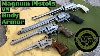 Magnum Pistols vs Body Armor [upl. by Tammara]