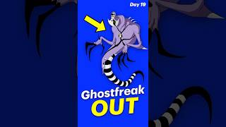 Day 19  Why Ghostfreak isnt in Ben 10 Song [upl. by Nenerb]