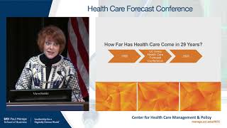 Strategic Outlook Session Sheryl Skolnick PhD  2020 Health Care Forecast Conference [upl. by Joung]