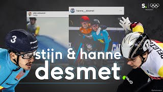 Hanne en Stijn Desmet dromend van olympische medaille in shorttrack  Beijing 2022 [upl. by Bright]