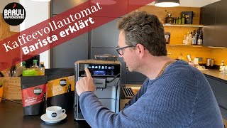 Kaffeevollautomat richtig einstellen  Barista erklärt [upl. by Maharva611]