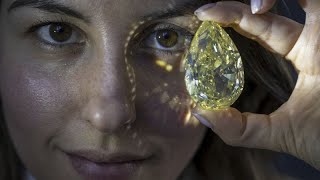 Milliondollar diamonds up for auction in Geneva [upl. by Clea]