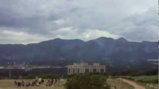 USAFA 2012 Graduation Flyover [upl. by Ognimod]