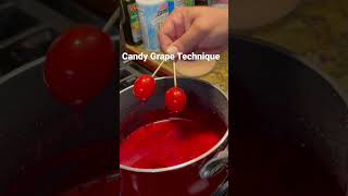 Candy Grape Dipping Technique [upl. by Leohcin786]