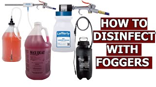 Disinfectant Foggers How To Disinfect Using Foggers [upl. by Remsen]