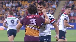 Latrell Mitchell v James Roberts  What a Battle [upl. by Mosnar]