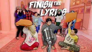 Gen Halilintar Lupa Lirik  Finish The Lyrics Challenge Part 2 [upl. by Dore]