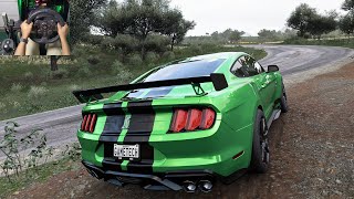 Ford Mustang Shelby GT500  Forza Horizon 5  Logitech G923 Wheel Steering Gameplay [upl. by Alessig]