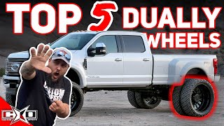 Top 5 Dually Wheels [upl. by Eeralav]