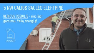 Saulės elektrinės  saulės elektrinės namams  saulės elektrinės verslui Sinergija LT [upl. by Seadon]