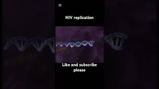 HIV replication animations biologyclass12 biology anatomy [upl. by Brandyn46]