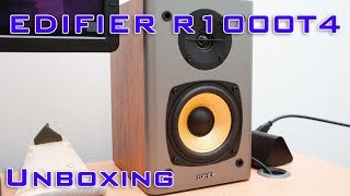 Edifier R1000T4 Unboxing [upl. by Sirad]