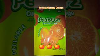 Peelerz Gummy Orange 🍊 peelerz candy amos [upl. by Anekam]