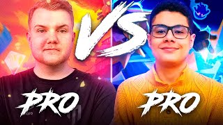 Pro vs World Champion Mohamed Light vs Surgical Goblin  Clash Royale [upl. by Ssidnak]