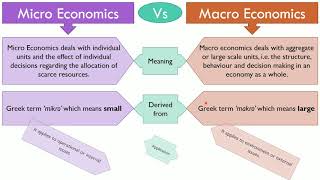 Difference Between Micro and Macro Economics with Comparison Chart [upl. by Harias]