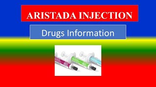 ARISTADA INJECTION   Generic Name  Brand Names How to use Precautions Side Effects [upl. by Horbal965]