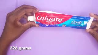 Colgate ToothPaste Regular Flavor  Review [upl. by Ardnekan]