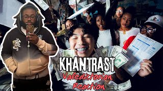 Khantrast  Valedictorian Official Music Video reacrion [upl. by Enelram]