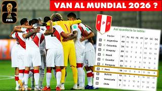 Como puede clasificar 🇵🇪 PERU al MUNDIAL 2026  🧮 Predicción FECHAS 11 a 18 con CALCULADORA [upl. by Ahseel]