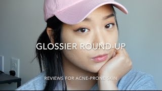 Glossier Hits and Misses Reviews for AcneProne Skin [upl. by Annayd]