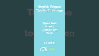 English Tongue Twister Challenge 52 [upl. by Sherj269]