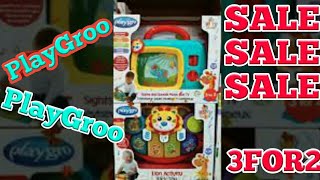 Playgro PlaygroToys reviewelctoys Review Lion Activity Kick Toy amp Sight and Sounds Music Box TV [upl. by Calderon]