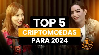 TOP 5 MOEDAS PARA 2024 [upl. by Sidra]