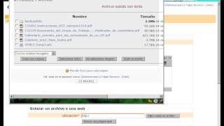 Como subir un documento a Moodle desde nuestro PC [upl. by Muriel]