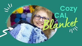 ITS FINISHED COZY CAL BLANKETCROCHET BLANKETYOUTUBE EP 81 [upl. by Letreece]