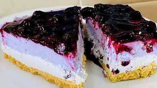 ഏത് കേക്കും തോറ്റു പോകും ഇതിന്റെ മുന്നിൽ Black Currant Cheese Cake  No Bake  The Best Cheese Cake [upl. by Viafore56]