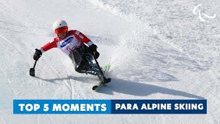 The Best of Para Alpine Skiing at Pyeongchang 2018 ⛷  Paralympic Games [upl. by Ibbor]