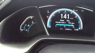 2016 Honda Civic EXT Boost launch Low gear test bone stock [upl. by Drewett709]