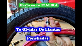 Llantas Sellomatic Para Moto [upl. by Wolk]