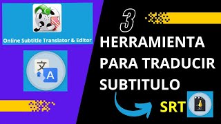 ❌Traducir Subtítulos automáticamente  a cualquier IDIOMA  IA GRATIS [upl. by Berstine]