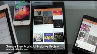 Google Play Music AllInclusive Review [upl. by Carnahan808]