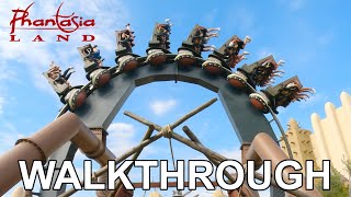 Phantasialand Walkthrough 2023  4K Germany 🇩🇪 [upl. by Dumanian]