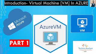 Creating Virtual Machine VM In AZURE PART 1  azure clouds education by Technoanalyst RD [upl. by Hiller]