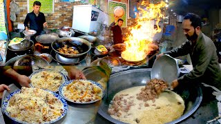 Kabuli pulao Recipe  Shinwari karahi recipe  Afghani Pulao  Street food in Afghanistan [upl. by Nileak]