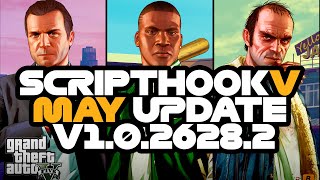 ScripthookV Update v1026282  GTA 5 Mods MAY UPDATE [upl. by Naek]